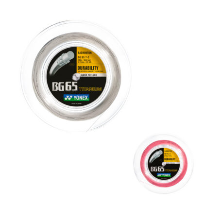 Yonex BG-65 Ti sulgpallireketi keeled 200 m rull