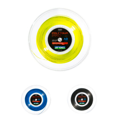 Yonex POLYTOUR PRO 125 COIL tennisereketi keeled, 200 m rull