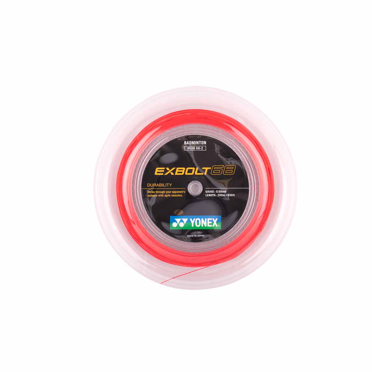Yonex EXBOLT 68 sulgpallireketi keeled 200 m rull - Image 6