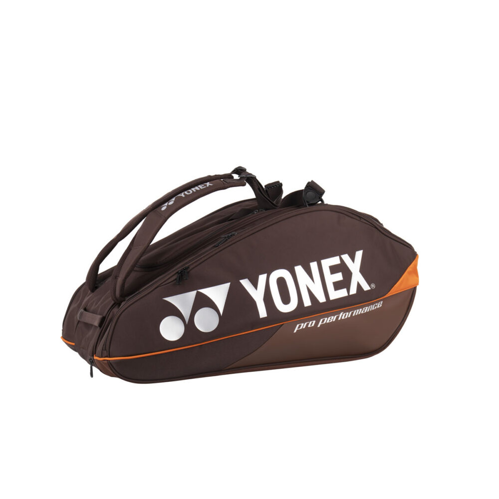26 #92429 PRO RACQUET BAG (9PCS), Espresso Brown