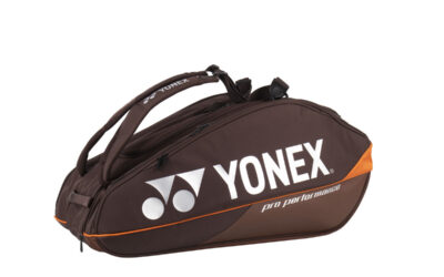 26 #92429 PRO RACQUET BAG (9PCS), Espresso Brown