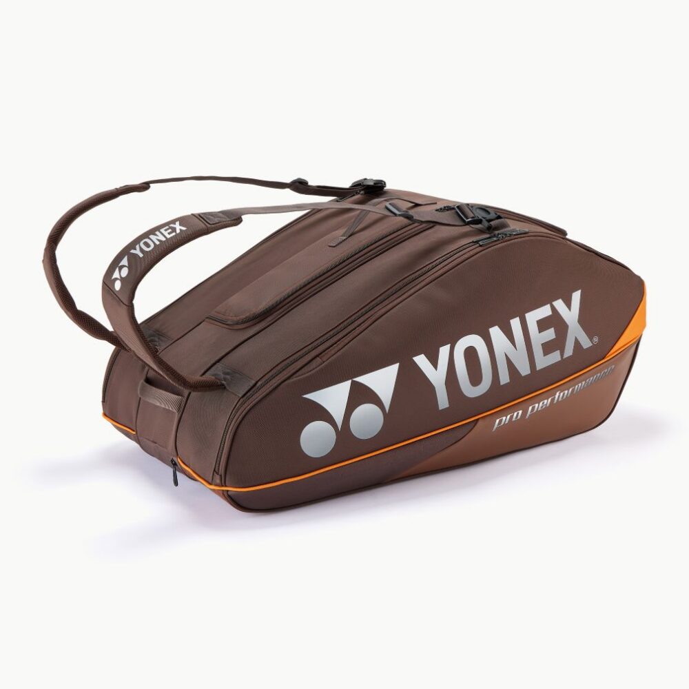Yonex Pro Racquet Bag 12 PCS Wide Espresso Brown