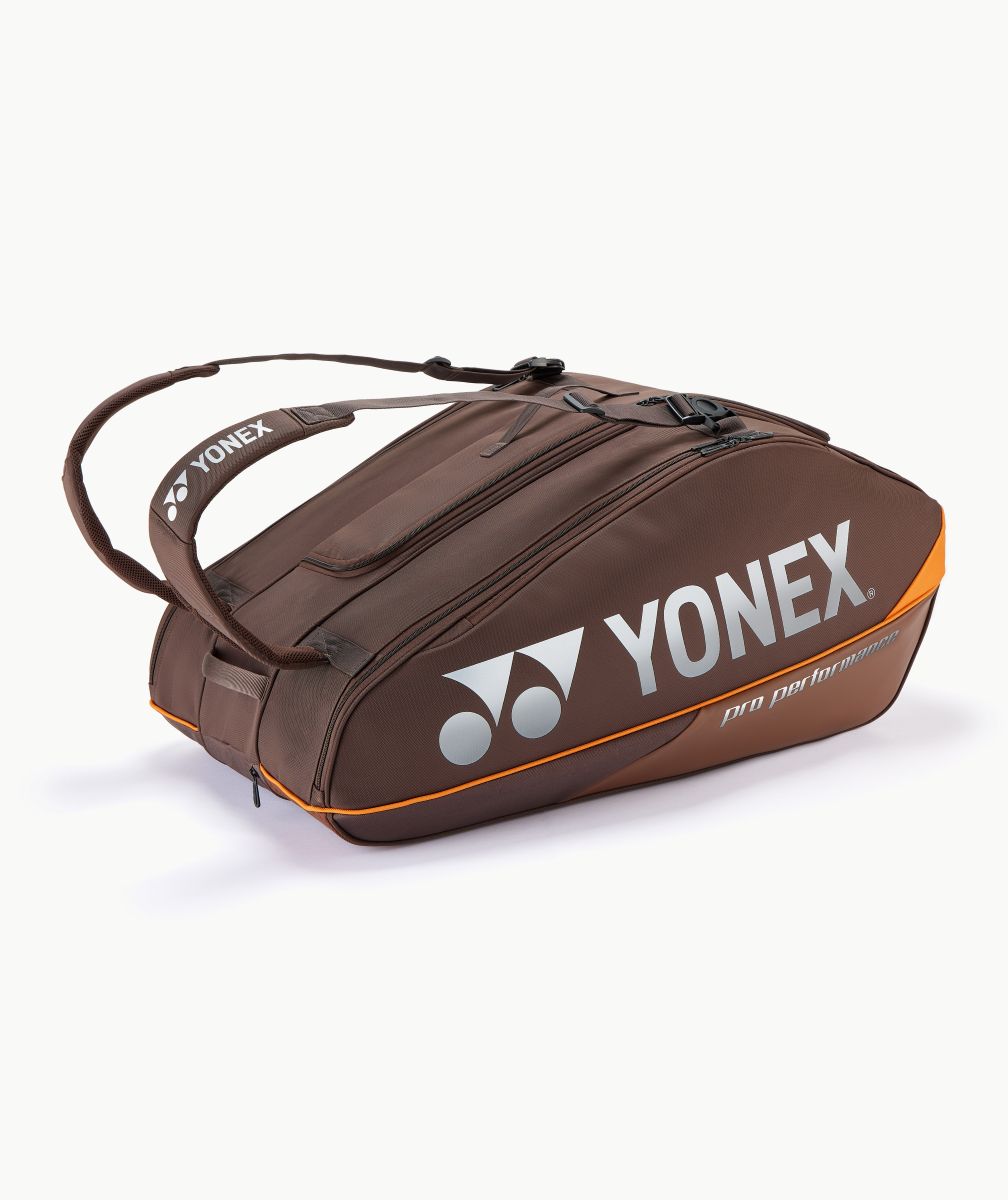 Yonex Pro Racquet Bag 12 PCS Wide Espresso Brown